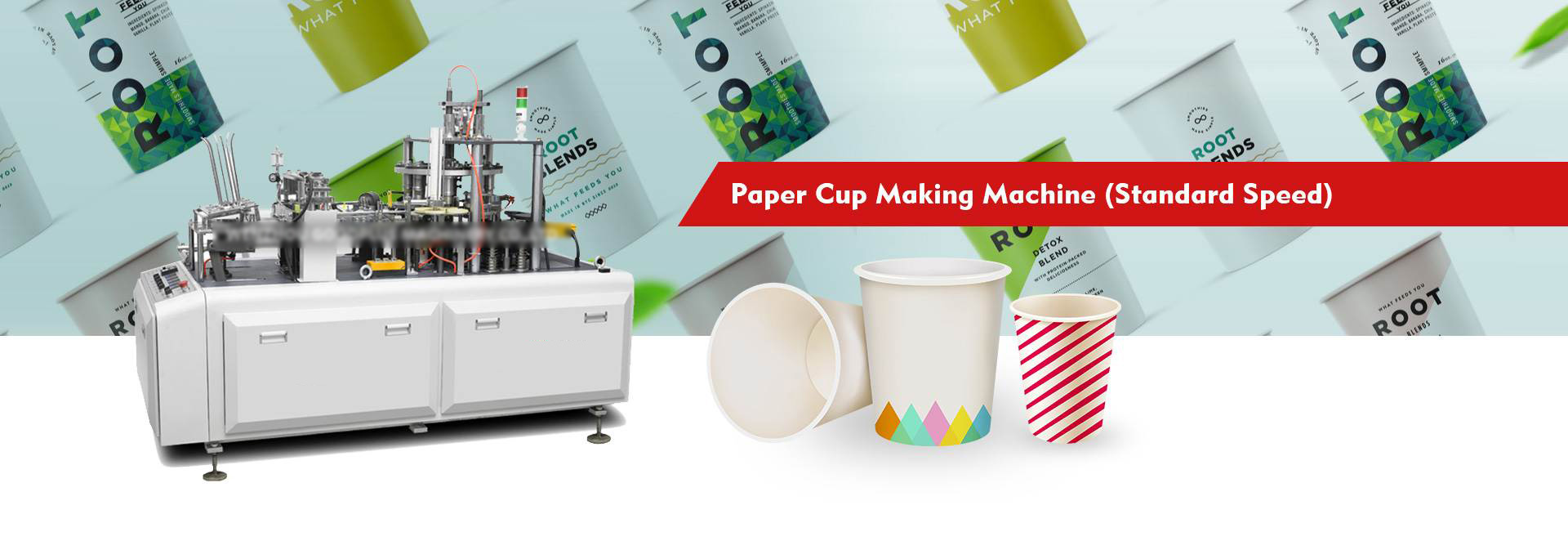 Paper Cup Making Machine(Standard Speed)